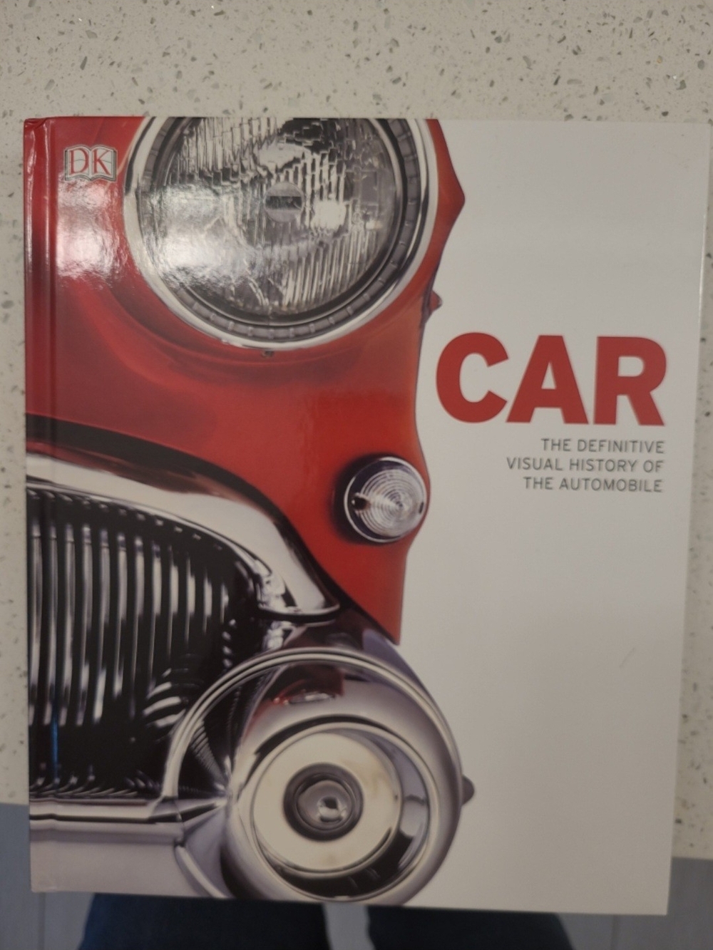 Car: Red Hardcover Automotive Visual History